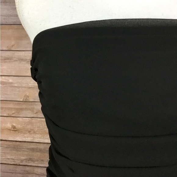 NWT Express Side Rouched Strapless Party Dress - Picture 2 of 8